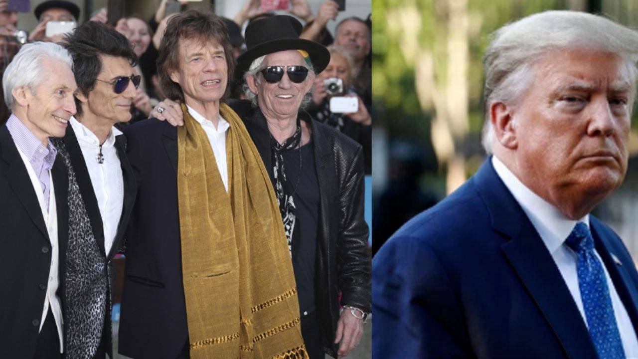 Rolling Stones lanzan clara advertencia a Donald Trump: “No uses nuestra música”