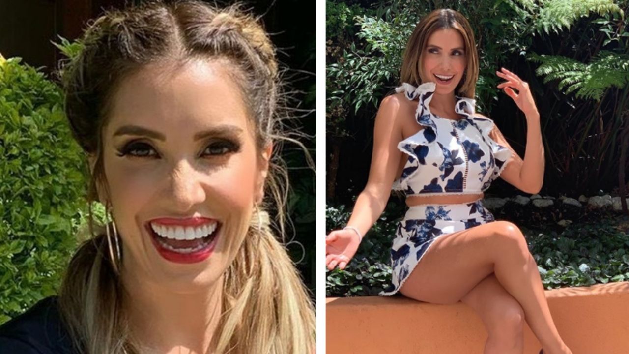 Andrea Escalona sorprende a fans con pequeñito bikini: “Asoleando a la cotorra”