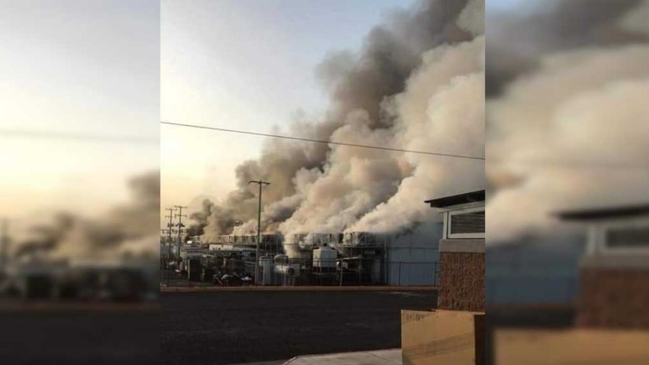 Arden dos bodegas de Maquilas Tetakawi; se estiman cuantiosas pérdidas