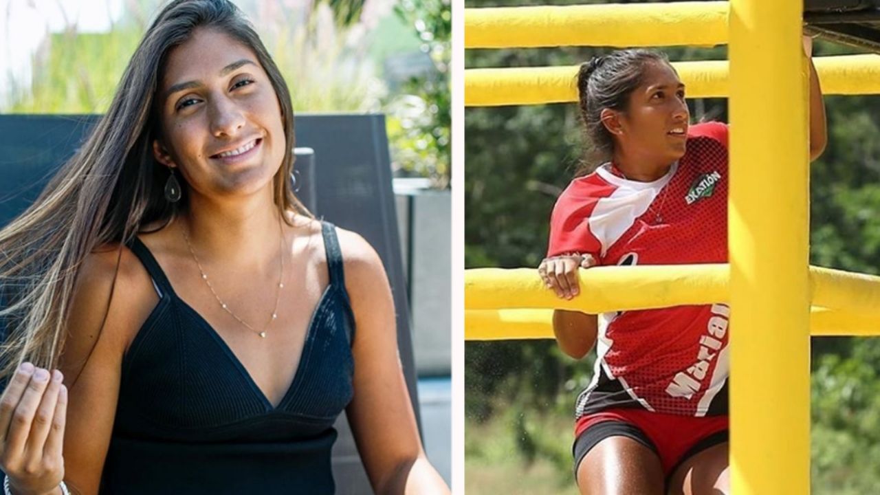 Mariana Ugalde, exatleta de ‘Exatlón’, posa desde la playa con su mejor bikini