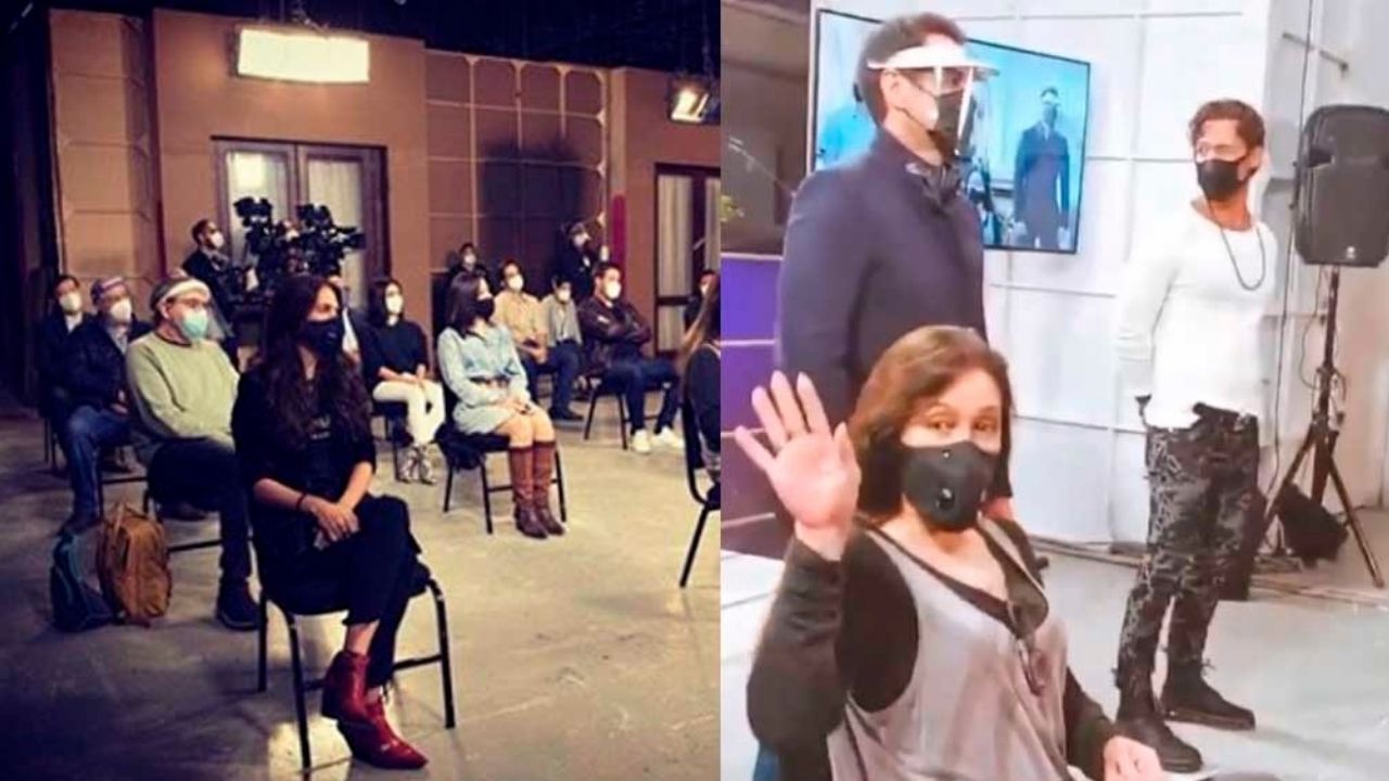 Entre caretas y cubrebocas, David Zepeda y más actores inician proyecto en Televisa