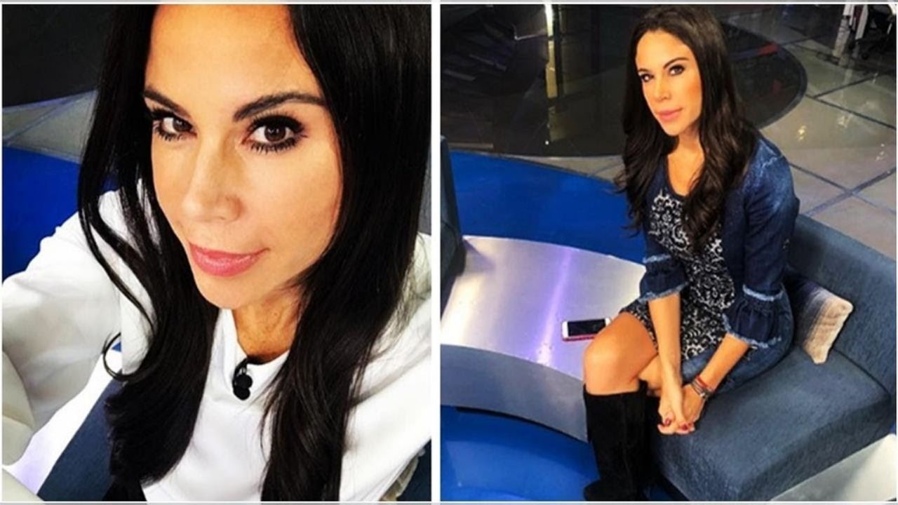 Paola Rojas acalora todo Televisa con sus curvas en asfixiante y corto vestido azul