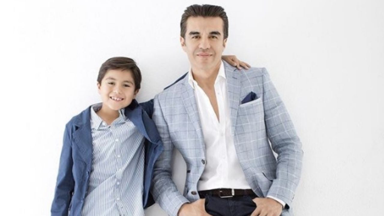 Con conmovedoras fotos, Adrián Uribe celebra el cumple de su hijo: “Soy el papá más orgulloso”