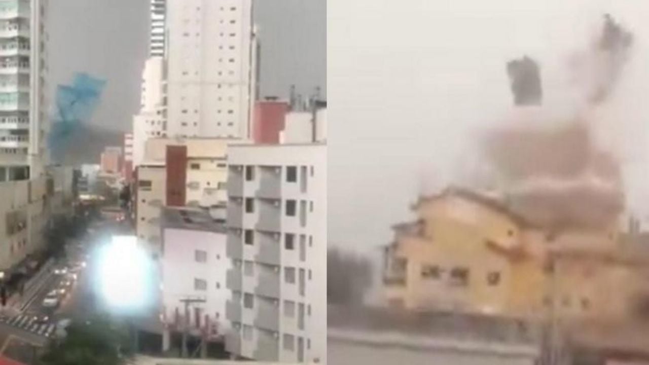 Las fuertes lluvias del ‘ciclón bomba’ dejan al menos 10 muertos al sur de Brasil