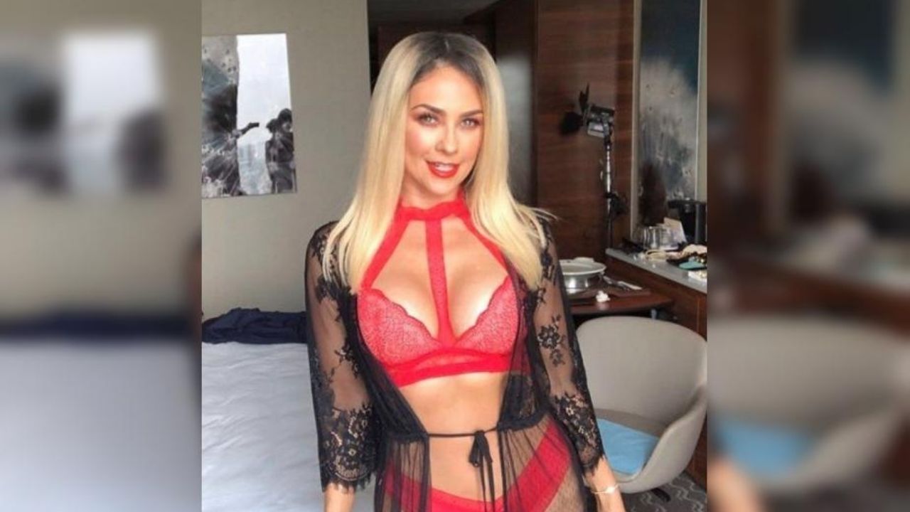Aracely Arámbula ‘prende’ a fans con sus enormes ‘encantos’ frontales en descarado vestido