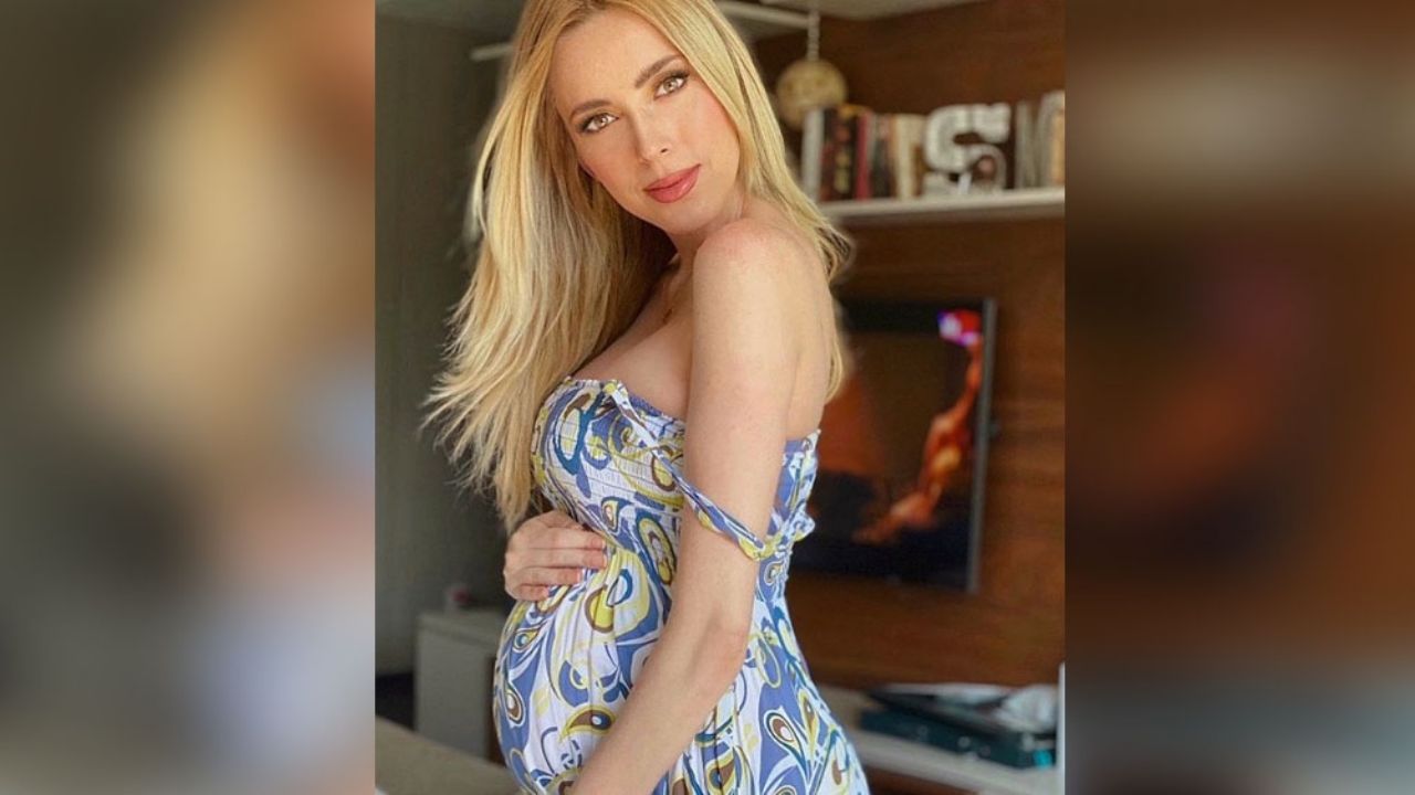 Con la panza de fuera, Shanik Aspe presume la pronta llegada de Carlotta