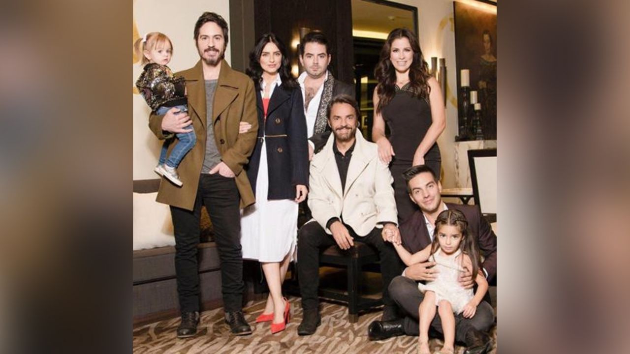 ¿Eugenio Derbez tiene otra familia? Vadhir y José Eduardo lo exhiben frente Alessandra