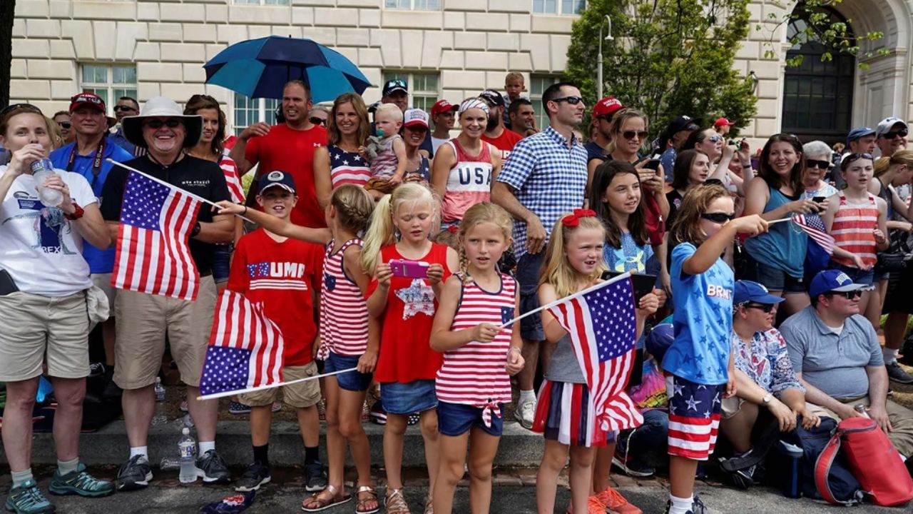 Estados Unidos se olvida del Covid-19 y celebra independencia con enormes multitudes