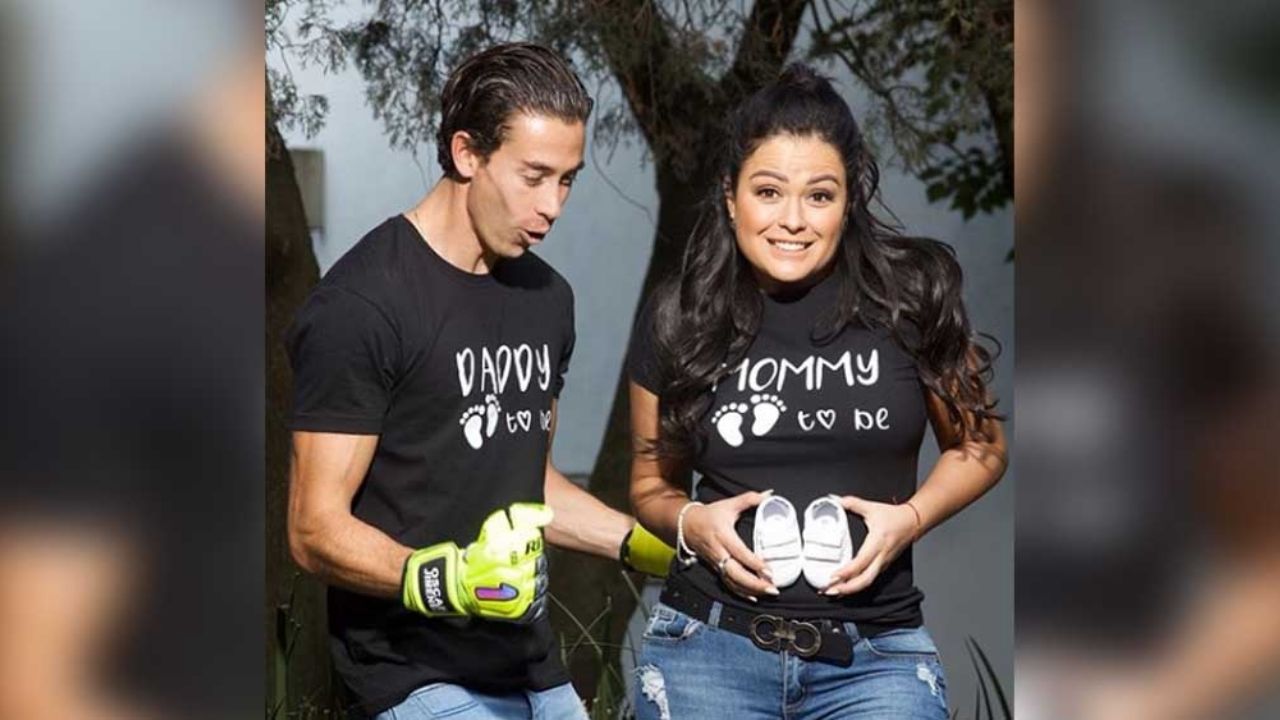 Conductora de Televisa revela sexo de su bebé junto a futbolista del América