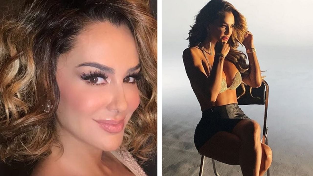 Mar, sol y belleza: Ninel Conde rompe termómetros con provocador bikini blanco