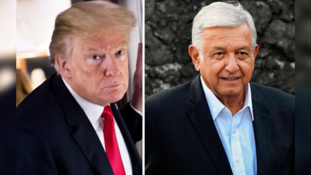 A pocas horas de reunirse con AMLO, Trump presume avances del muro fronterizo