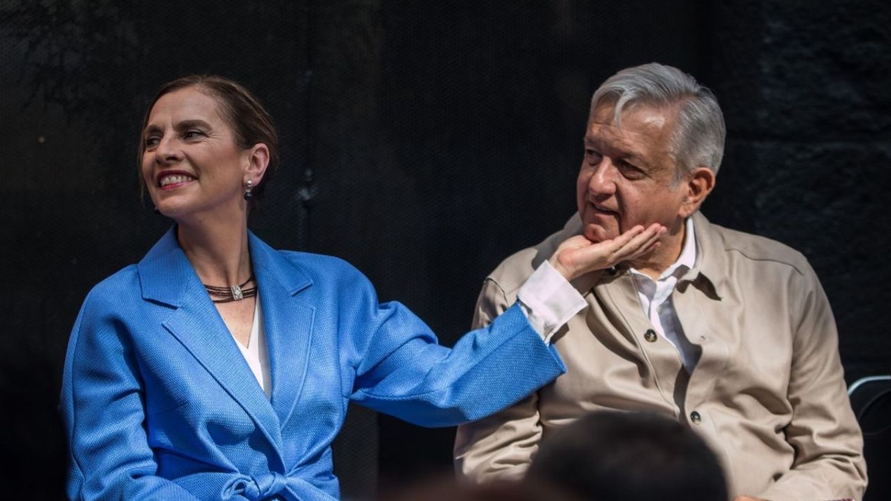 Beatriz Gutiérrez Muller, la gran ausente del viaje de AMLO a Washington