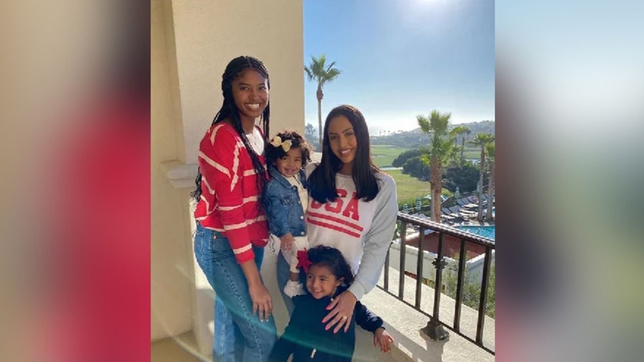 Viuda de Kobe Bryant cautiva al lado de su primogénita: “Es igual a su padre”