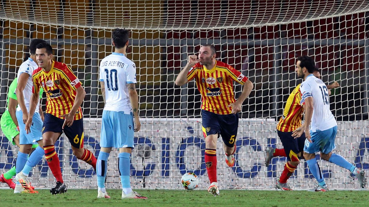 Lazio pierde ante el Lecce y se le achican las posibilidades de pelear por el scudetto