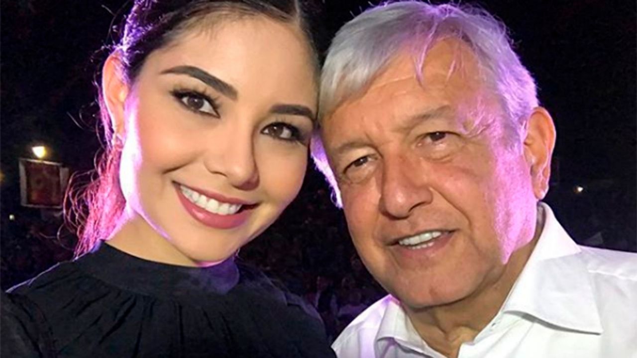 AMLO no llevó a su esposa a Washington ¿para llevar a Geraldine Ponce?