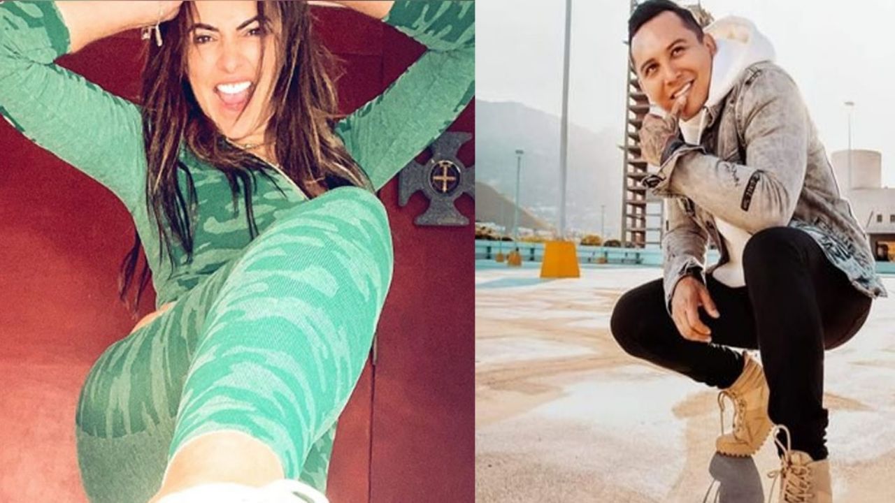 Edwin Luna se burla de Cecilia Galliano por sus entrenamientos: “Sin llorar”