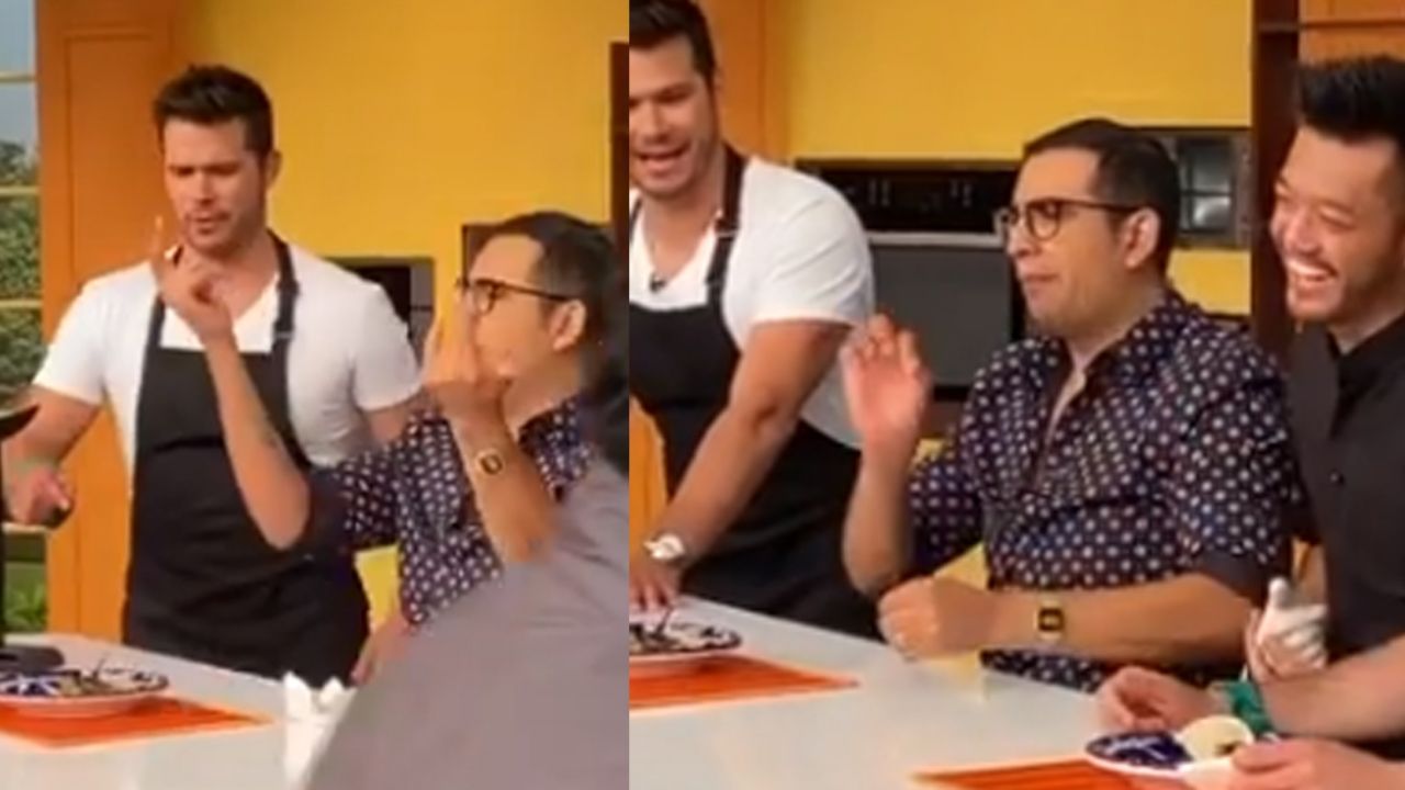 Pleito en ‘VLA’: ‘El Capi’ Pérez le haría señas obscenas a conductor por “puerco” en vivo