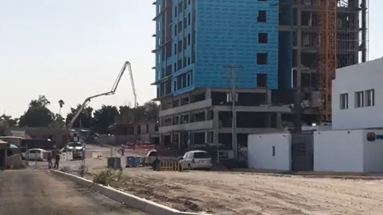 Hermosillo: Muere joven al caer del séptimo piso de edificio en construcción