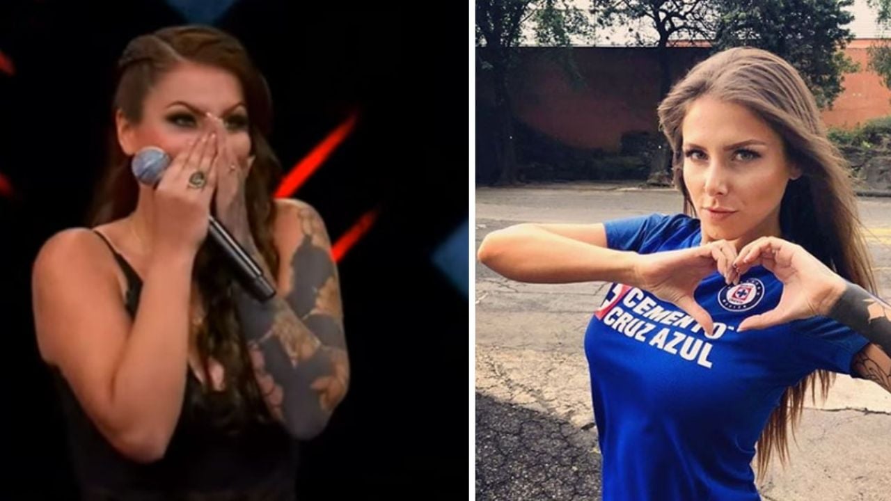 Sofia Schellemberg la porrista del Cruz Azul que se ganó a los Coaches de ‘La Voz Azteca’