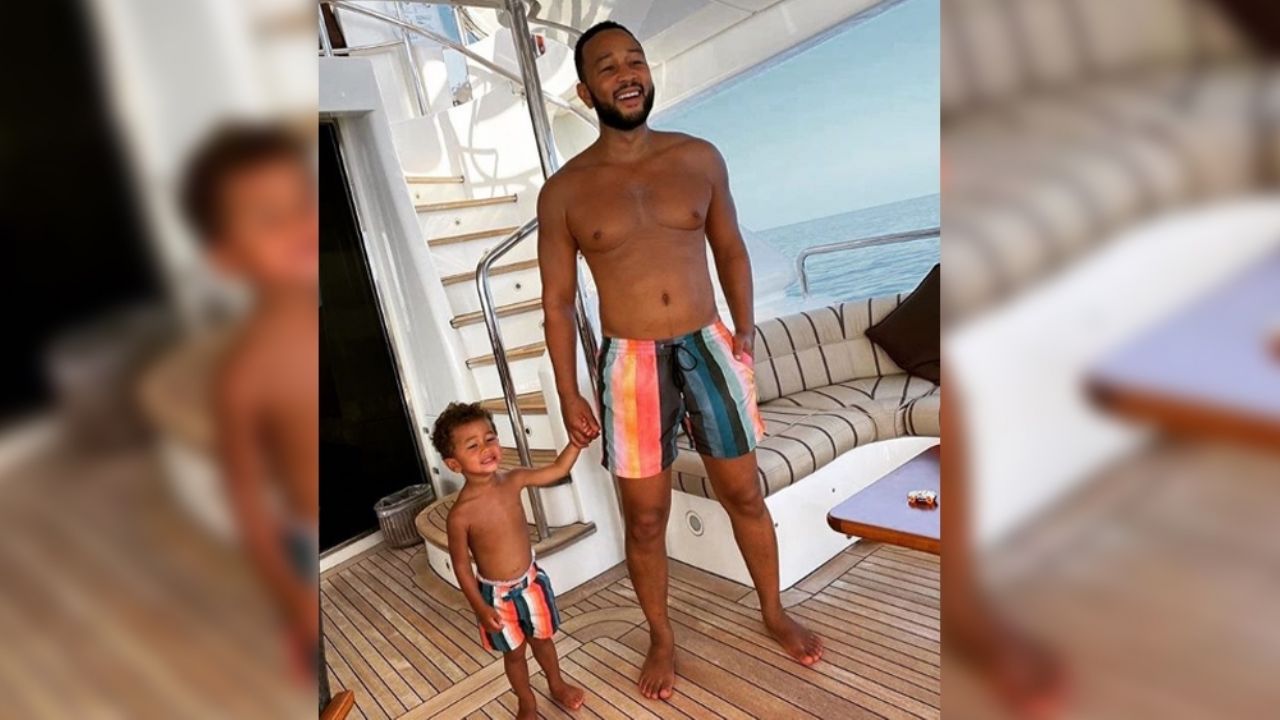 ¡Tan adorable! John Legend comparte una foto junto a su hijo y sus fans se ‘derriten de amor’