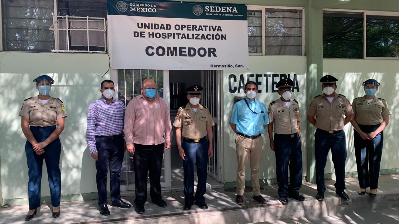 Hermosillo: Sedena dispondrá de Unidad Operativa de Hospitalización por Covid-19