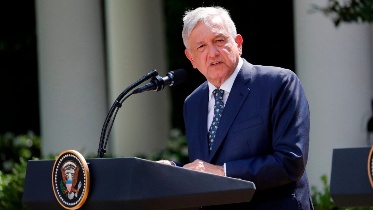 En soledad y palabra por palabra, así fue como AMLO escribió el discurso que emitió en la Casa Blanca