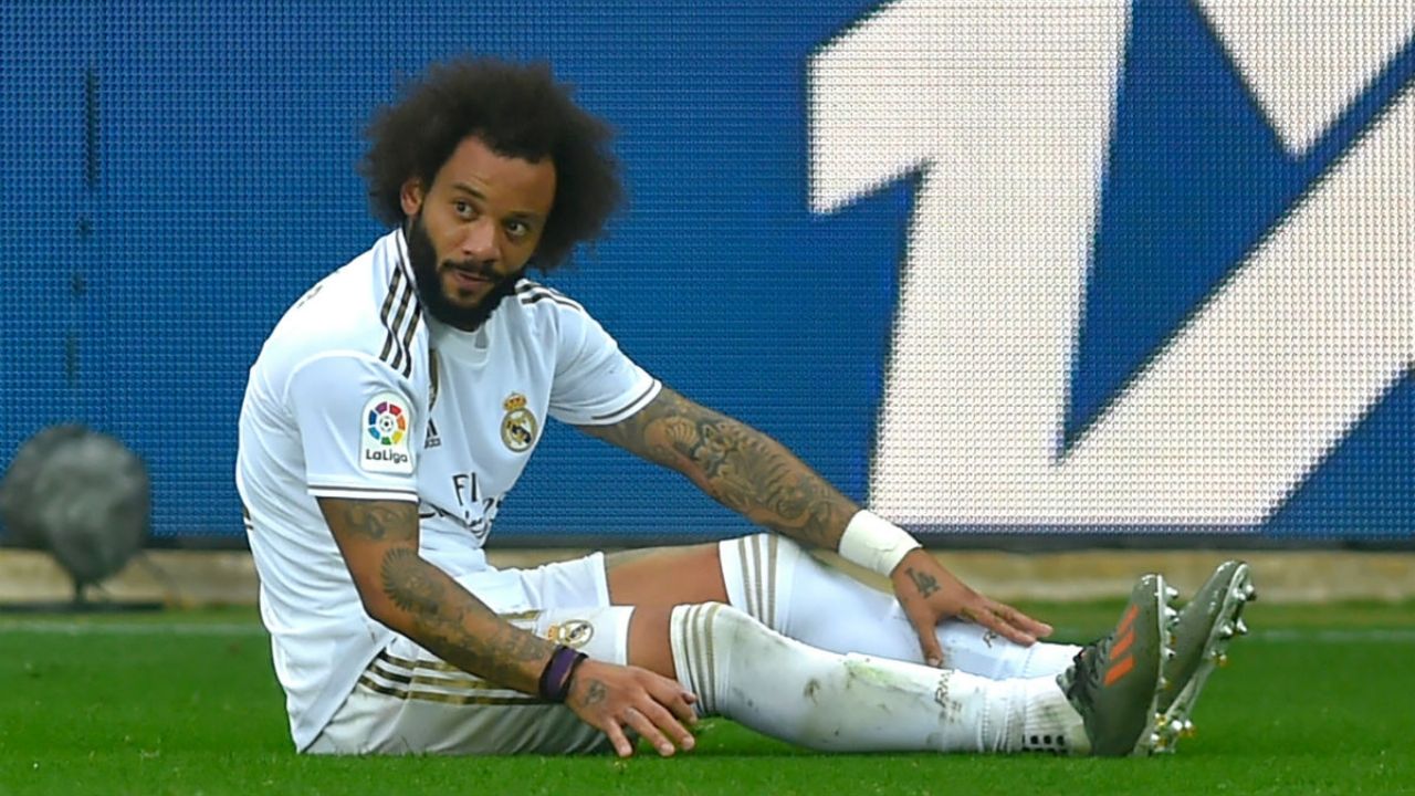 Real Madrid sufre la baja de Marcelo por el resto de la temporada