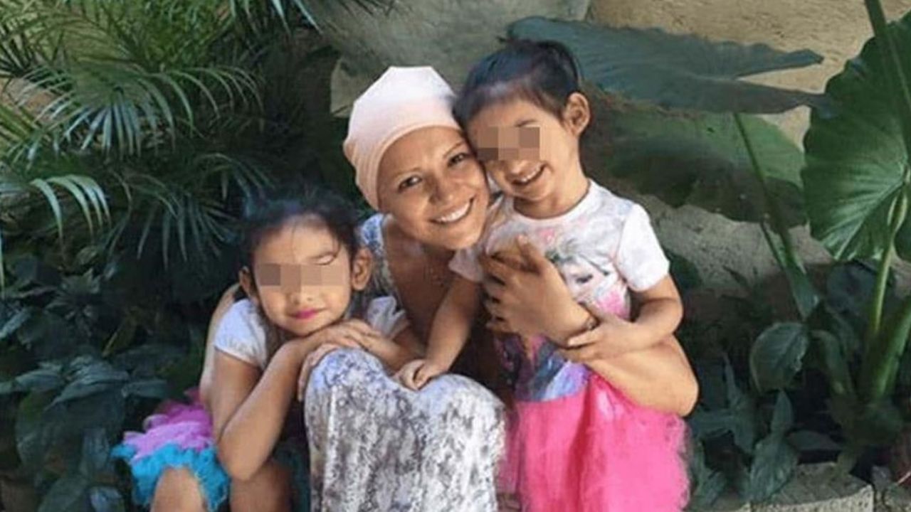 Así se vivió la convivencia de la hijas de Karla Luna con sus abuelos maternos