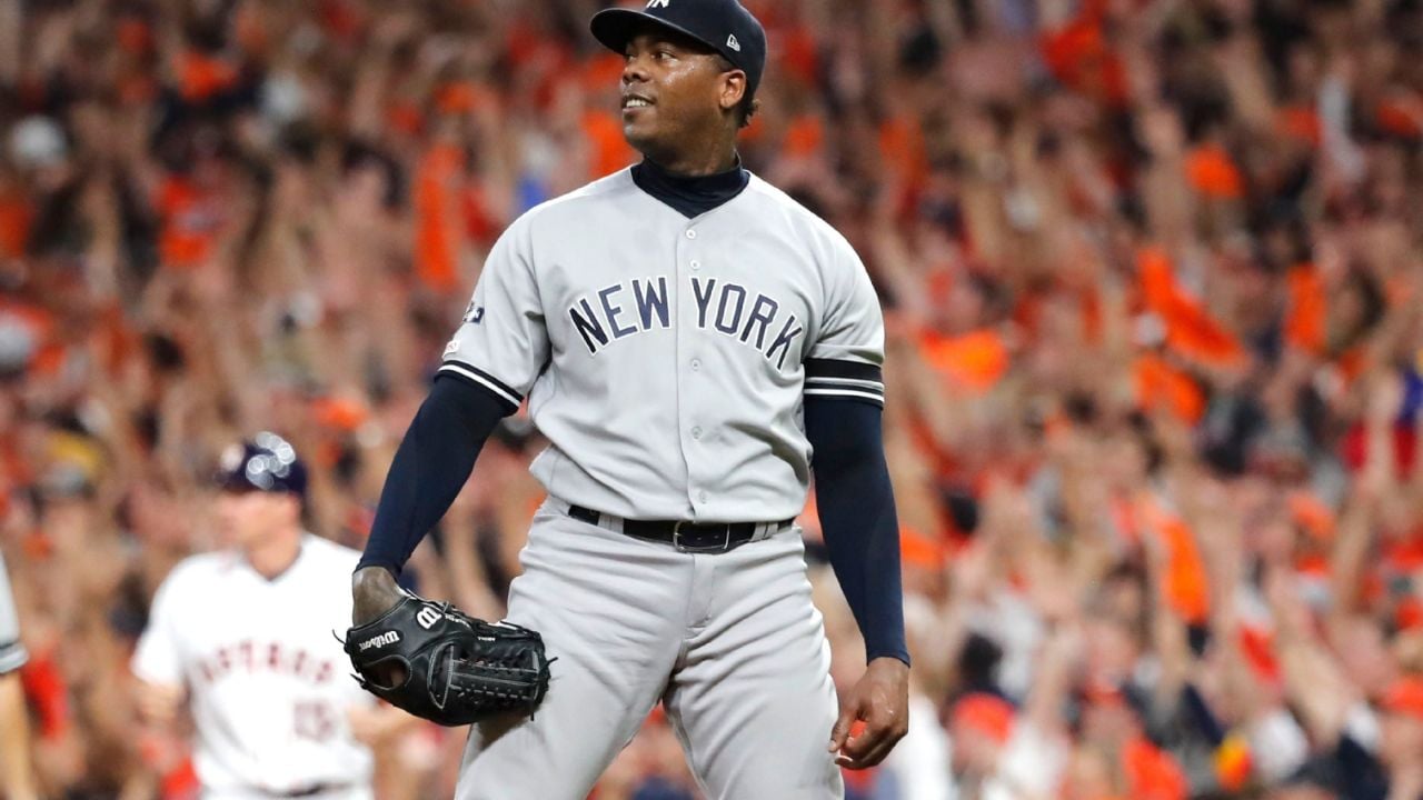 ¡Malas noticias para los Yankees! Chapman da positivo a coronavirus