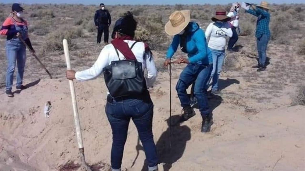 Madres Buscadoras siguen con descubrimiento de osamentas y restos humanos