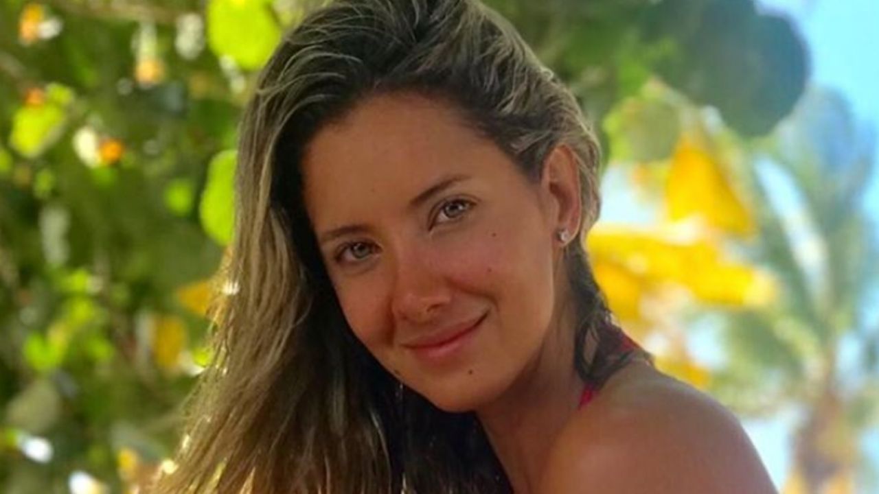 Daniella Álvarez, exMiss Colombia, se ejercita por primera vez tras perder pie