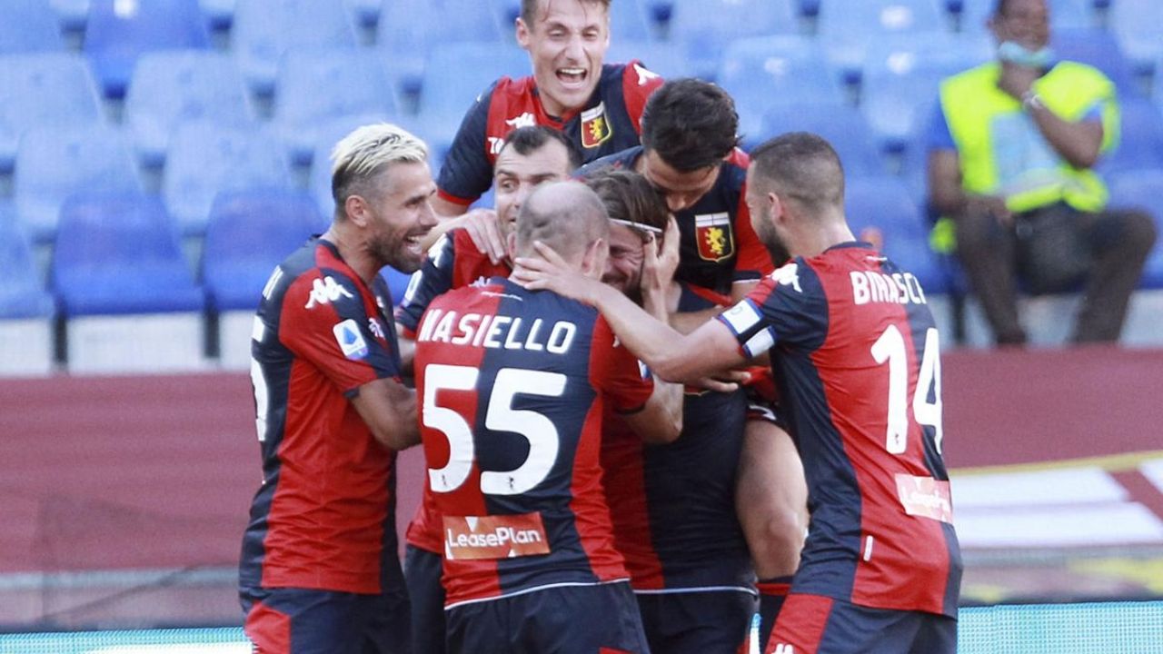 El Genoa se libre del descenso en la Serie A luego de vencer 2-0 al Spal