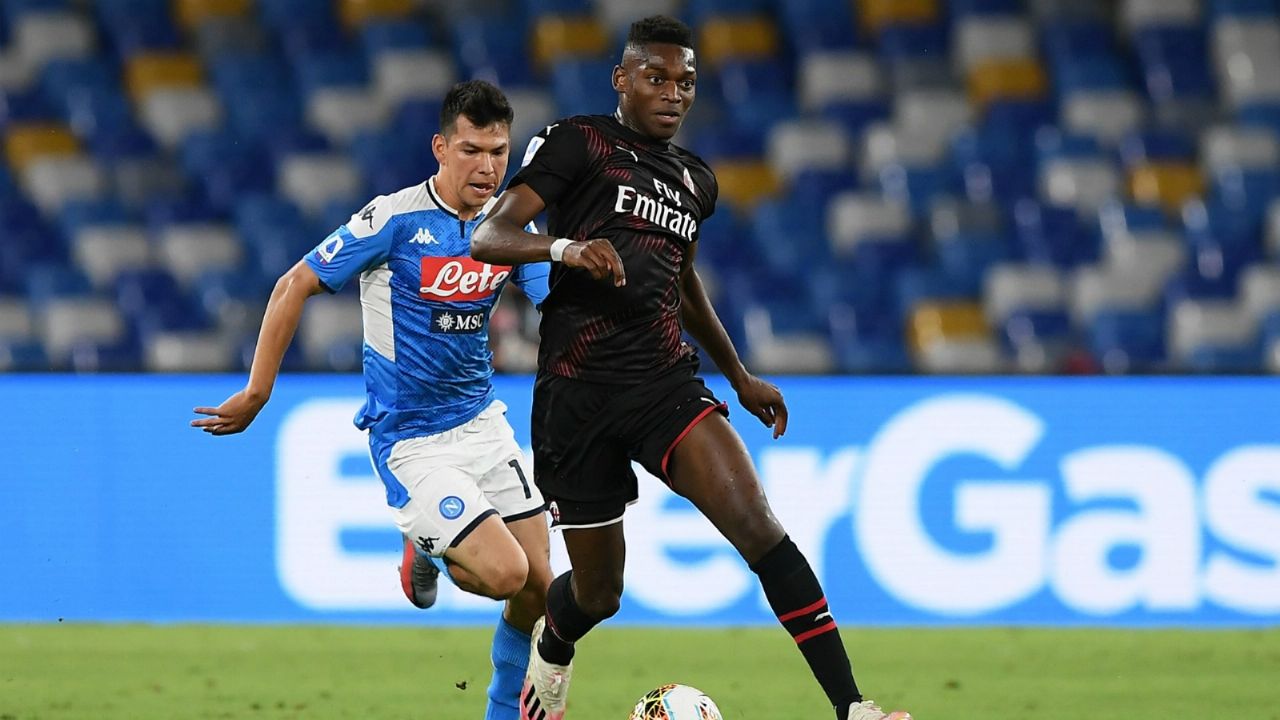 Napoli con ‘El Chucky’ Lozano no logra la victoria y reparte puntos con el Milán