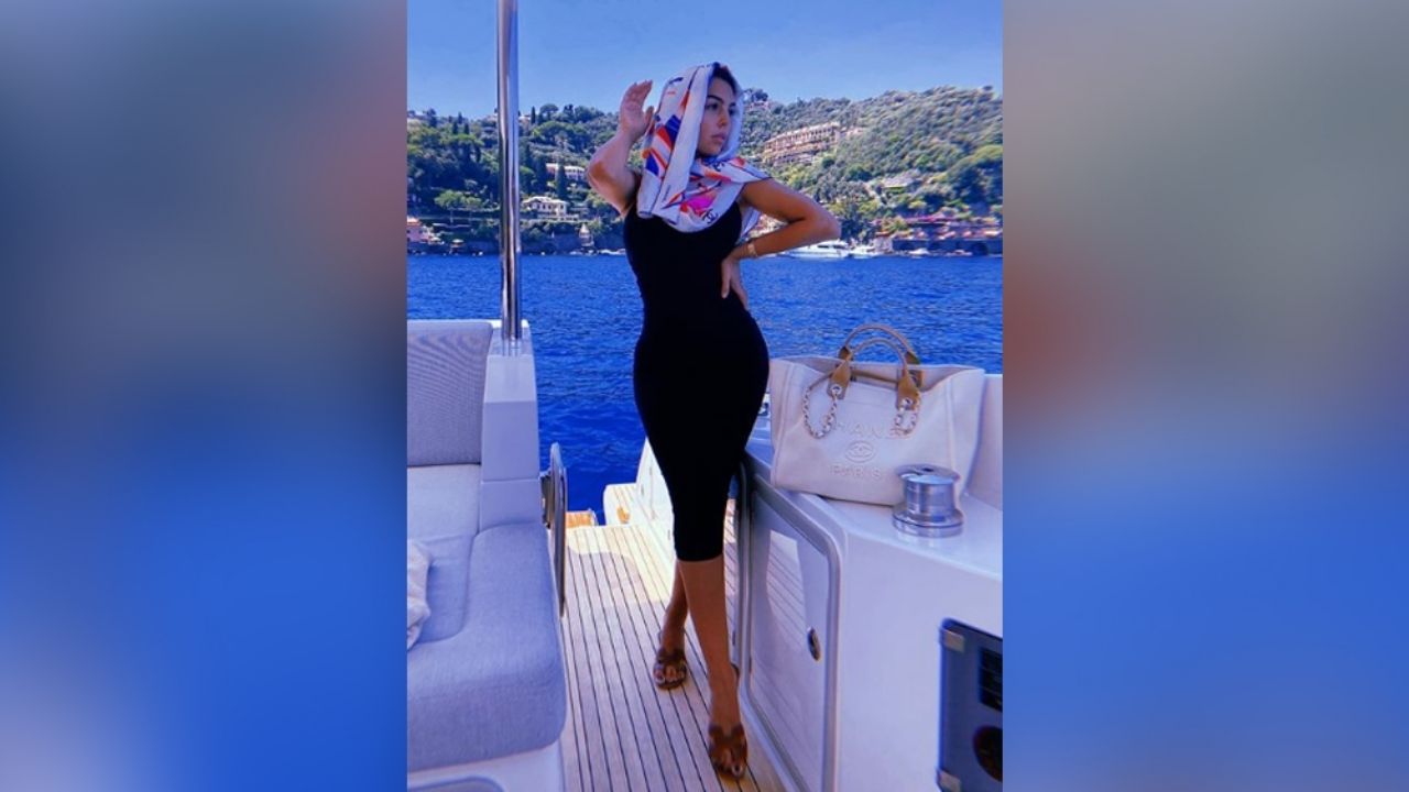 Georgina, novia de Cristiano Ronaldo, cautiva con su infartante belleza