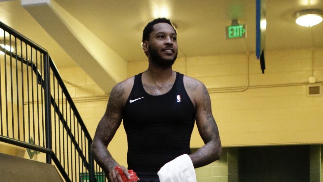Carmelo Anthony asombra a seguidores con su cambio de físico tras el confinamiento