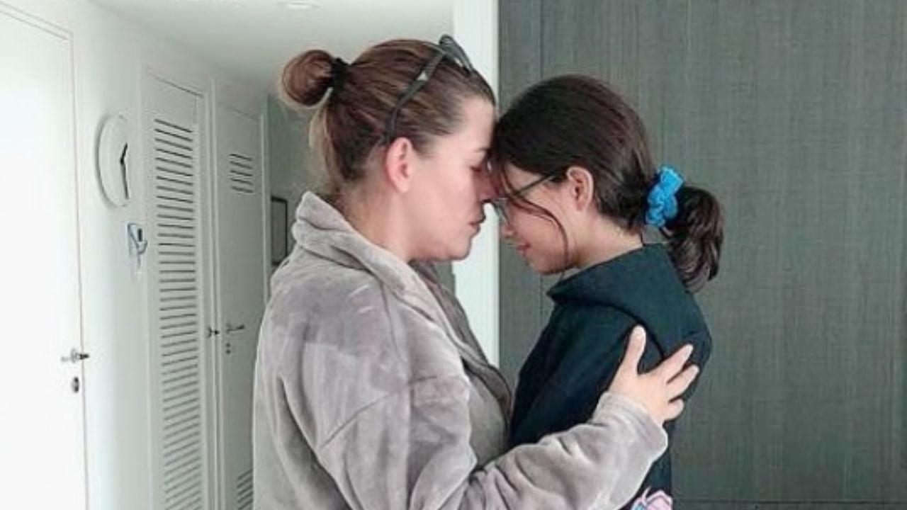 Alicia Machado lucha contra las lágrimas al hablar del ejemplo que quiere ser para su hija