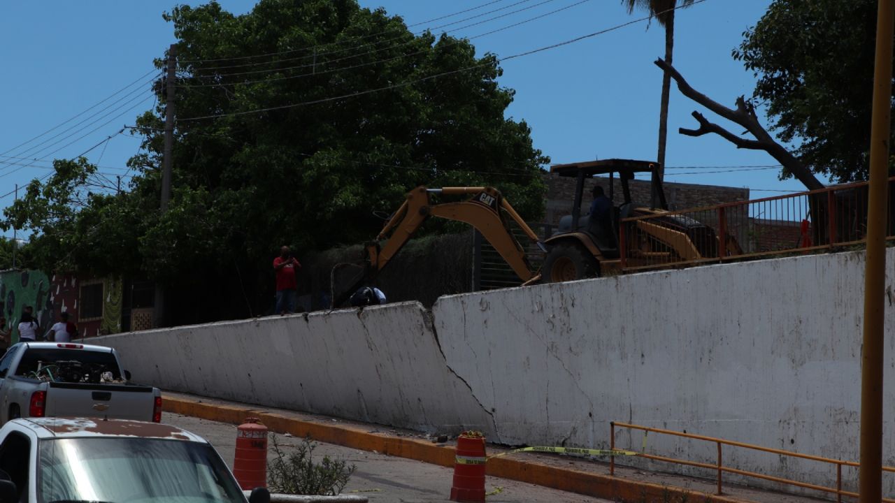 Municipio de Cajeme arreglará los daños en desnivel de la calle No Reelección