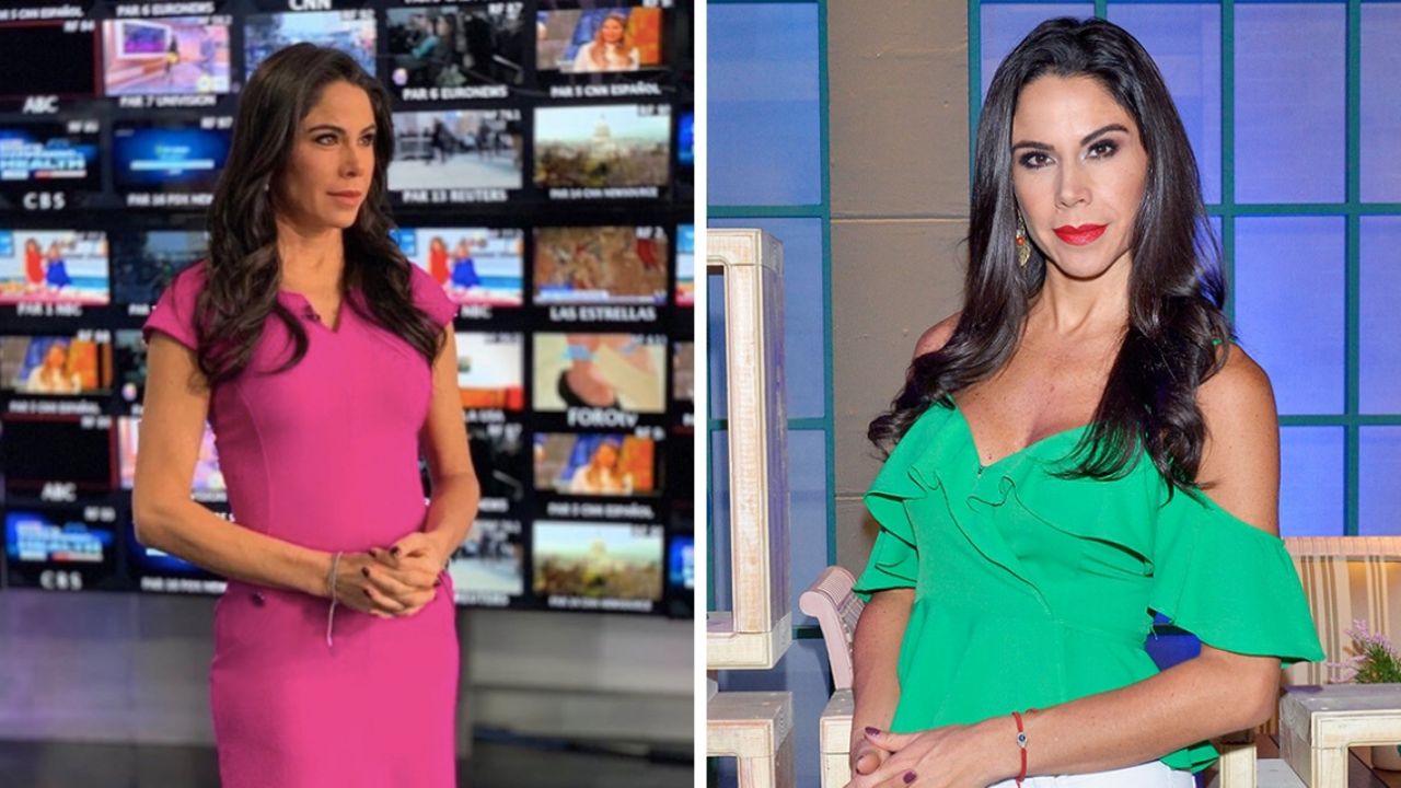 Paola Rojas estremece al lucirse por los pasillos de Televisa en increíble vestidito negro