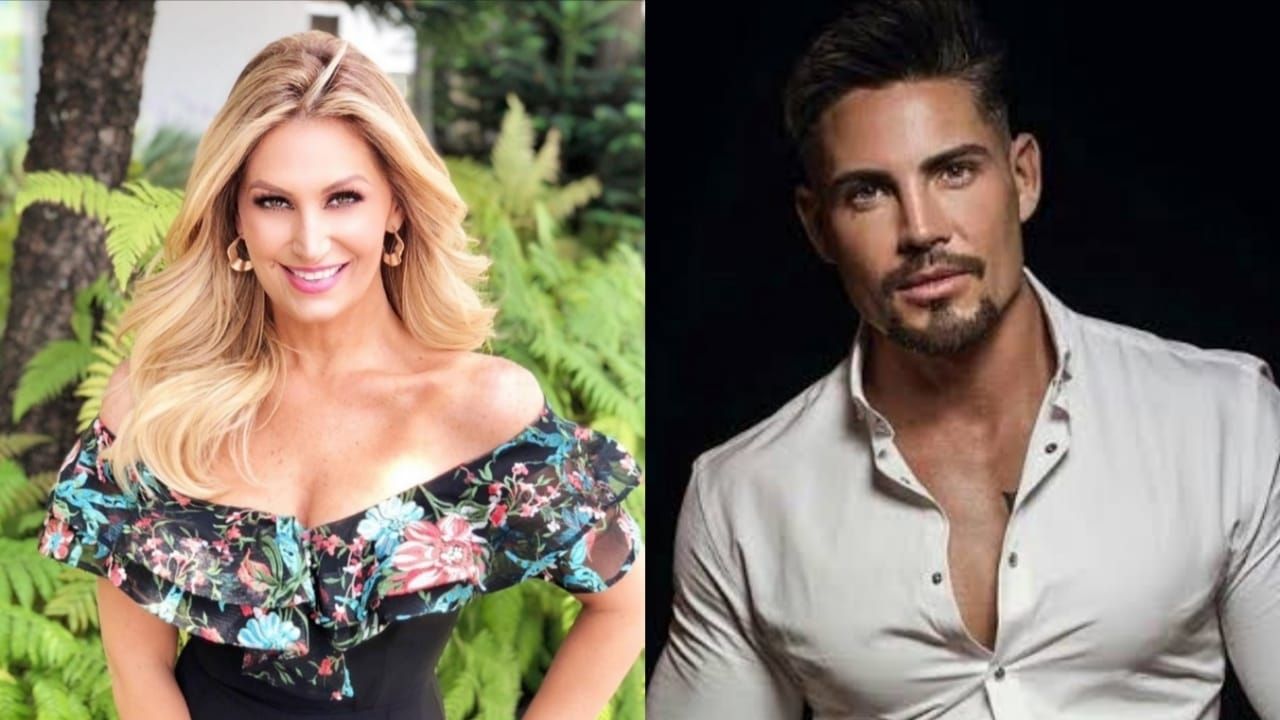 Anette Cuburu hace ‘babear’ a Adrián Cue al lucirse por los pasillos de TV Azteca en vestidito rojo