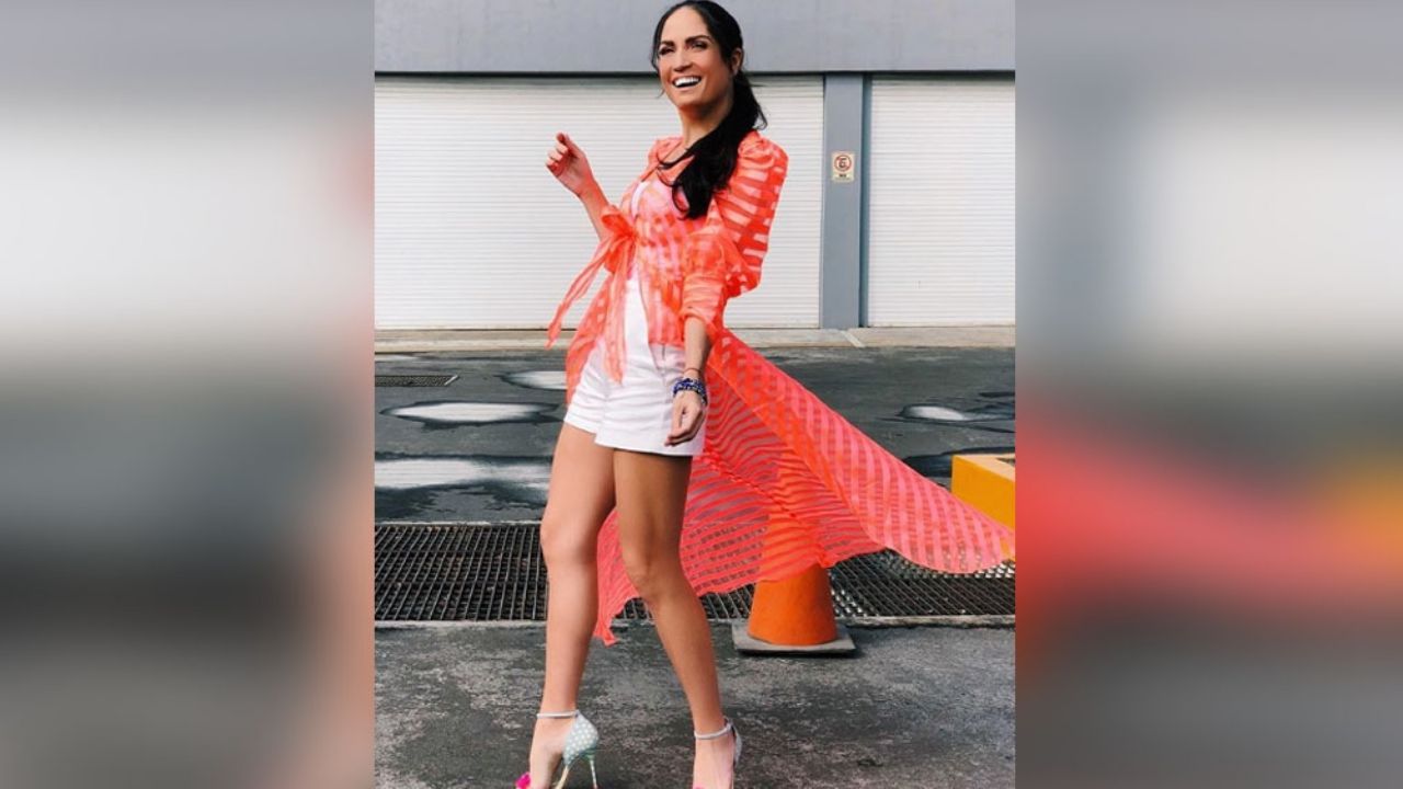 Joanna Vega-Biestro deja boquiabierto a ‘Sale el Sol’ con ‘extravagante’ vestido