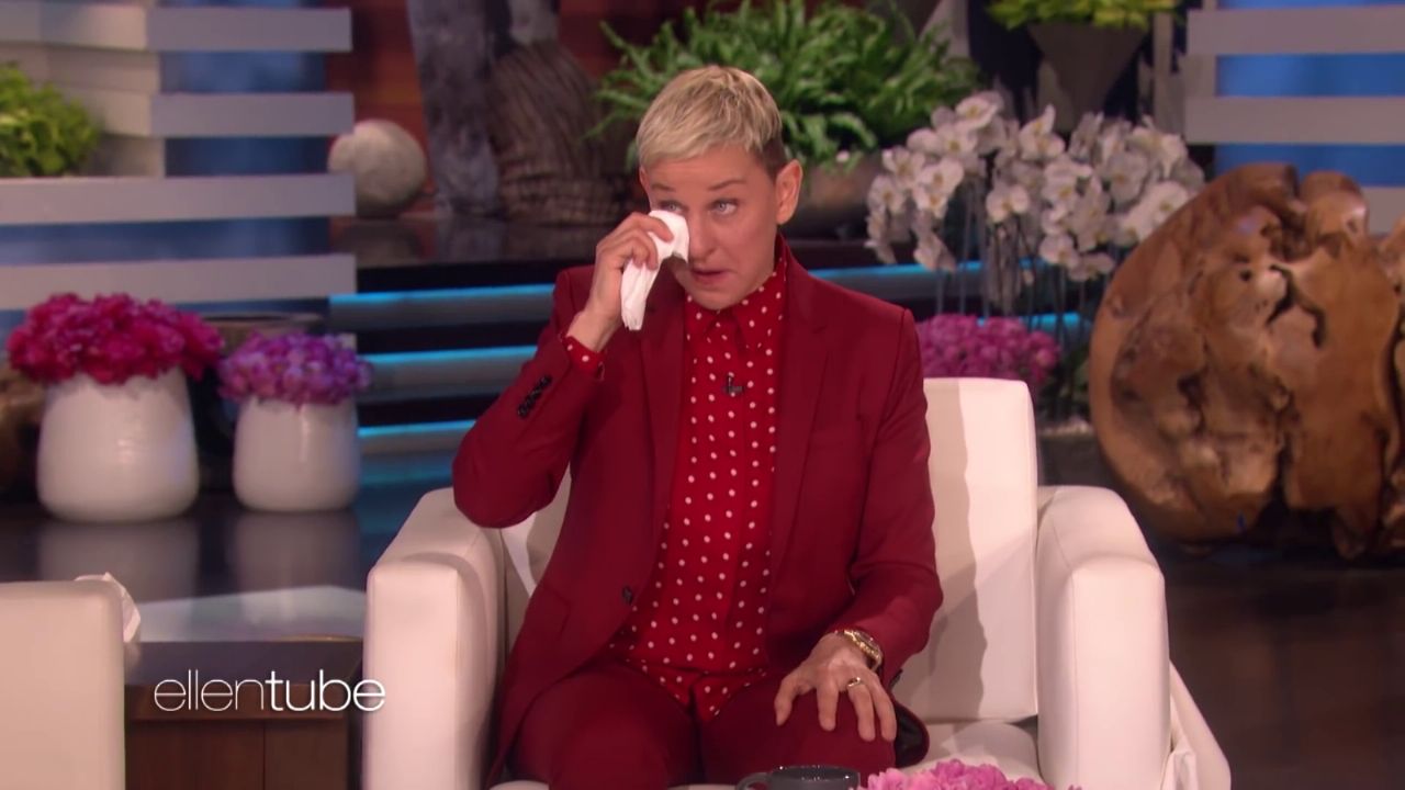 Ellen DeGeneres sufre por la pérdida de un ser querido: “Nos dio mucho amor”