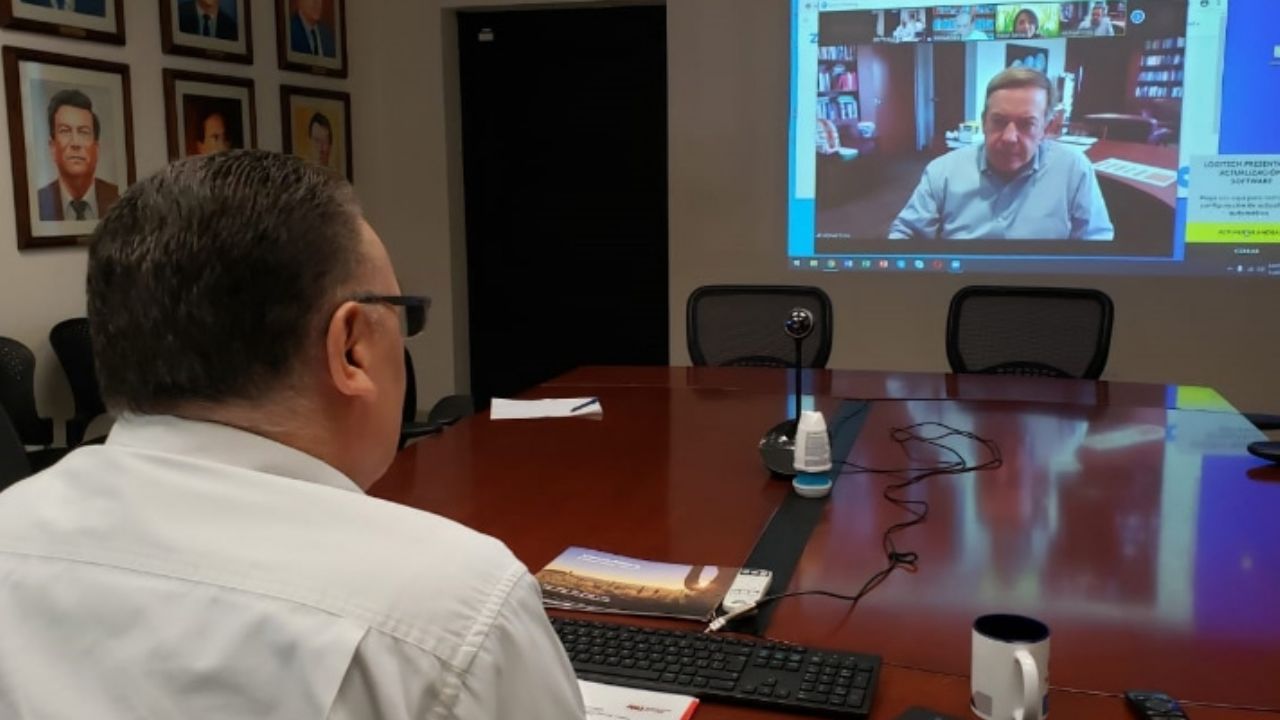 Rectores de Unison y de la Universidad Estatal de Arizona celebran reunión virtual
