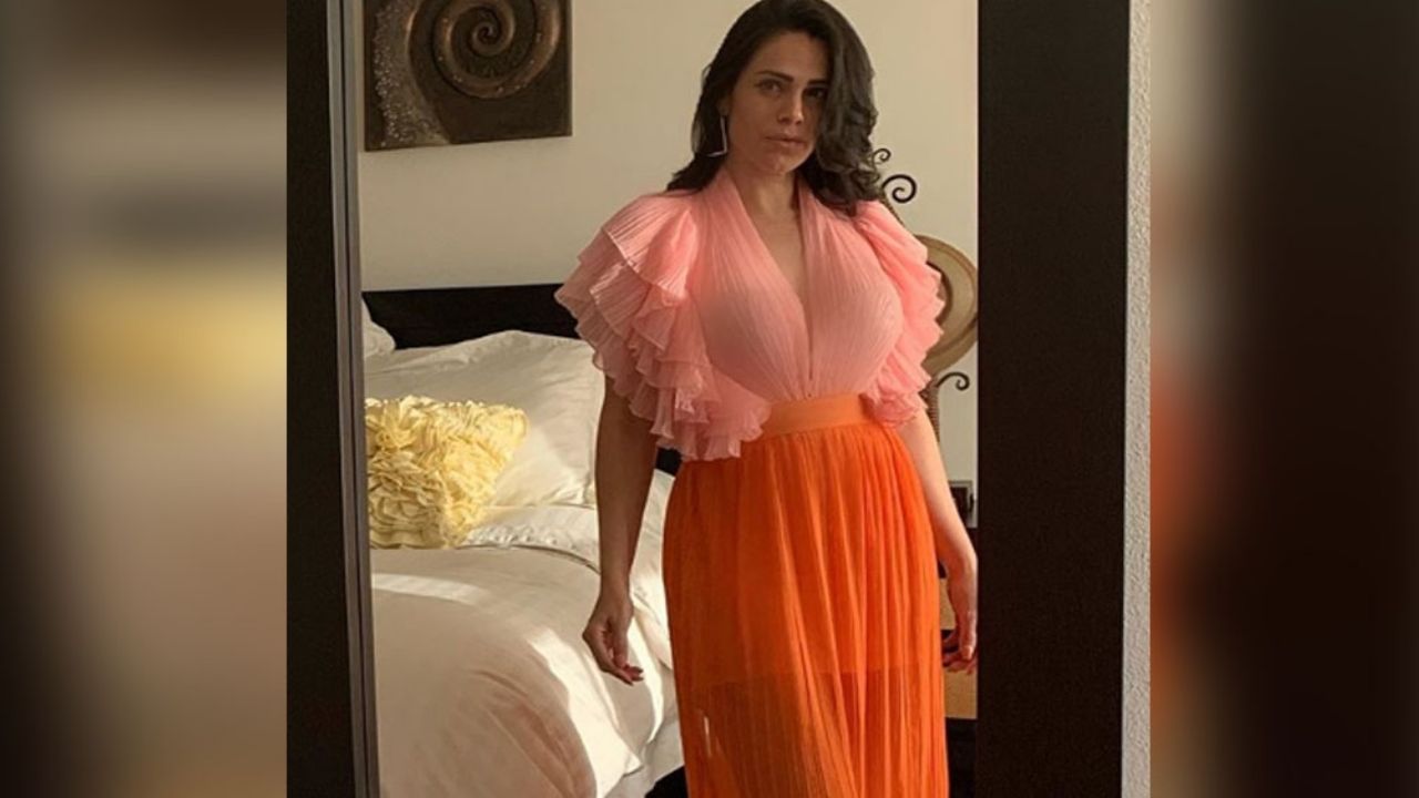 ¿Y el ejercicio? Luz Elena González sorprende al dejarse ver con kilos de más