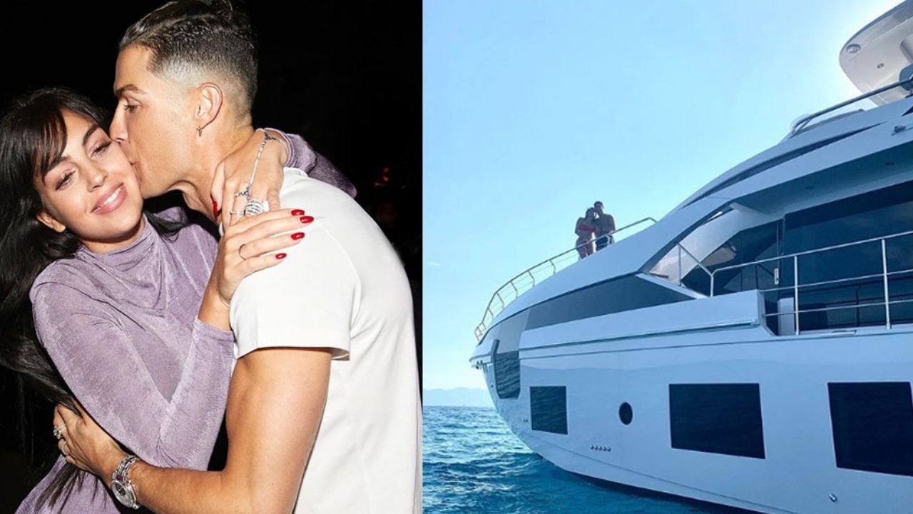 Este es el romántico y lujoso momento entre Cristiano Ronaldo y su novia Georgina