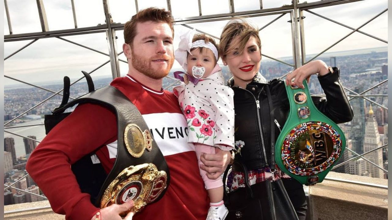 En sus 30 años, ‘El Canelo’ recibe este regalo de su hermosa novia y amada hija