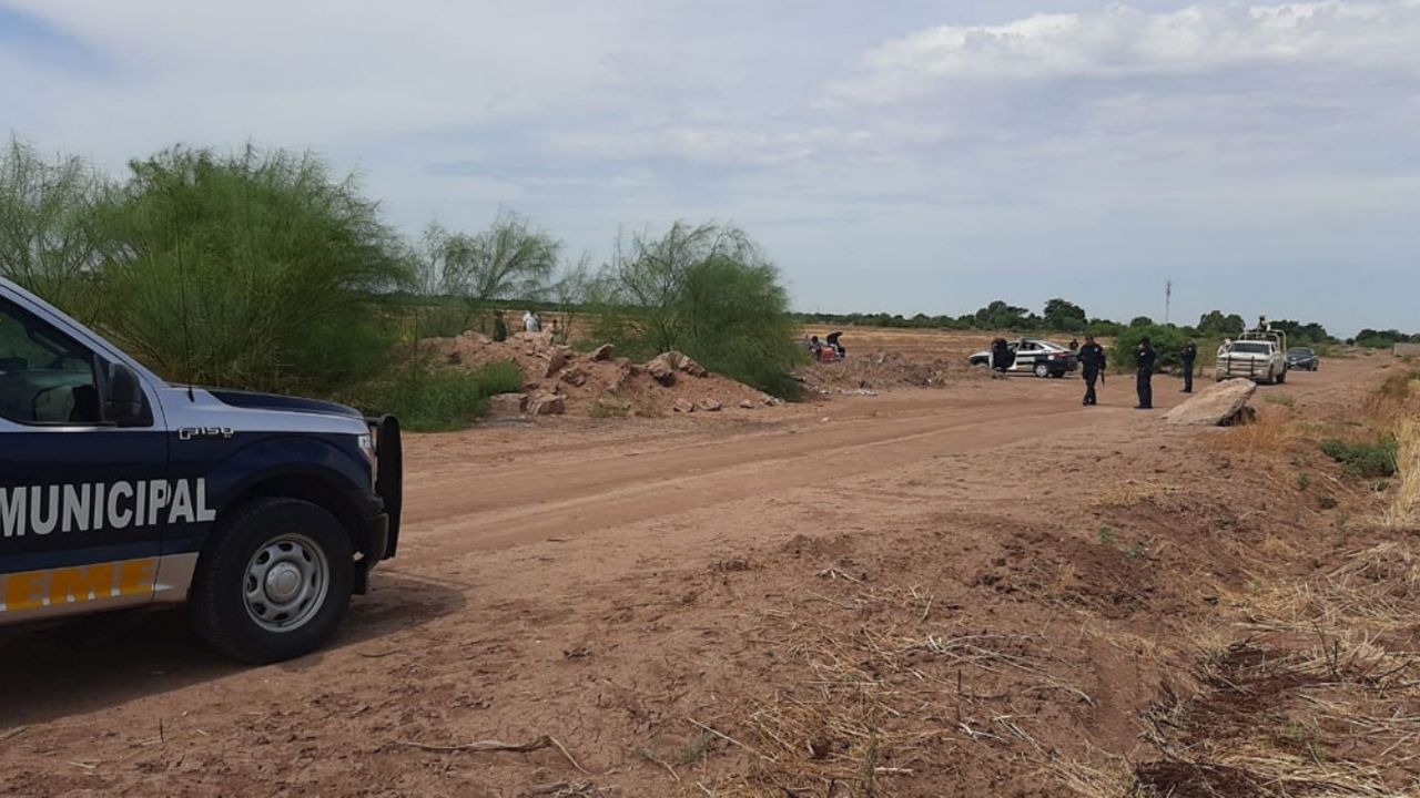 Amargo domingo: Rastreadoras localizan hombre estrangulado en Ciudad Obregón