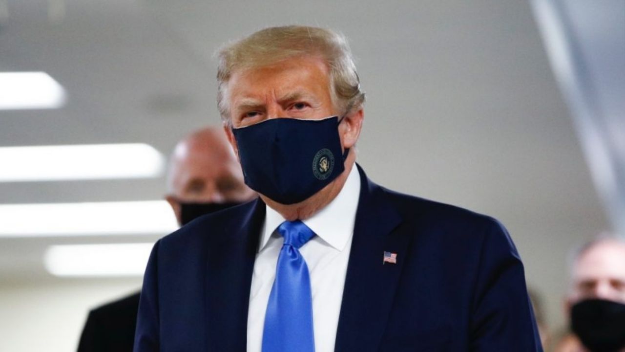 Trump manifiesta apoyar el uso de las mascarillas: “Es una acción patriótica”