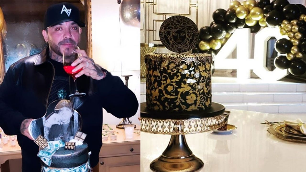 Así fue el festejo del ex de Chiquis Rivera, Ángel del Villar en su cumpleaños 40
