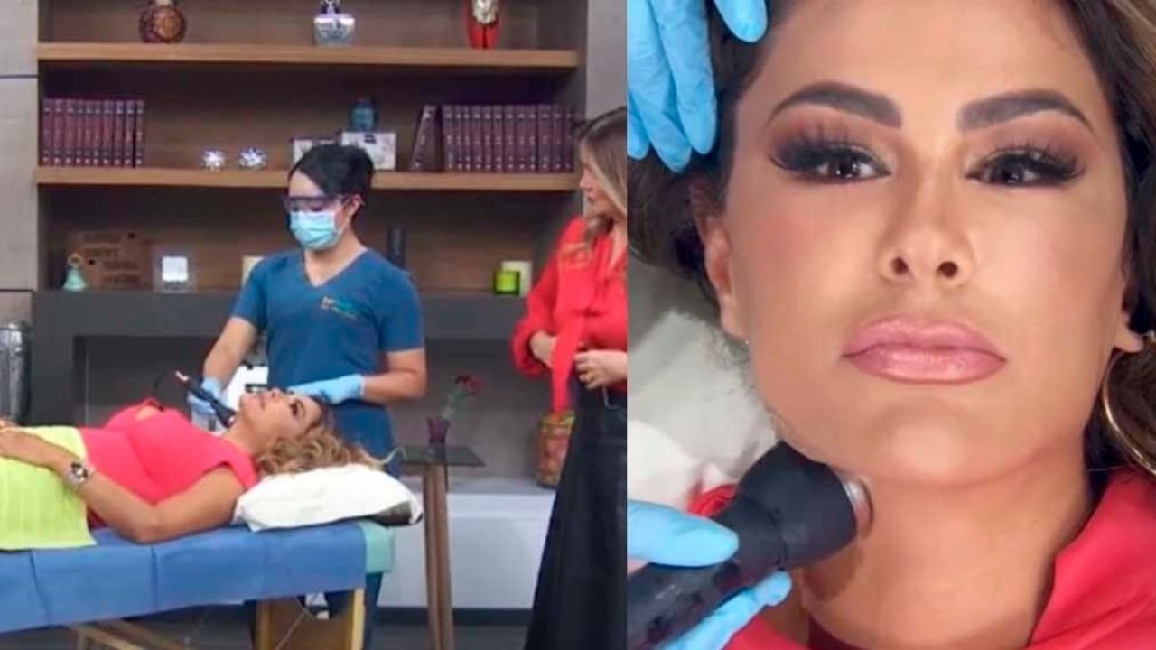 ¡Consentida en Televisa! Ninel Conde se hace ‘arreglito’ en vivo durante su visita a ‘Hoy’