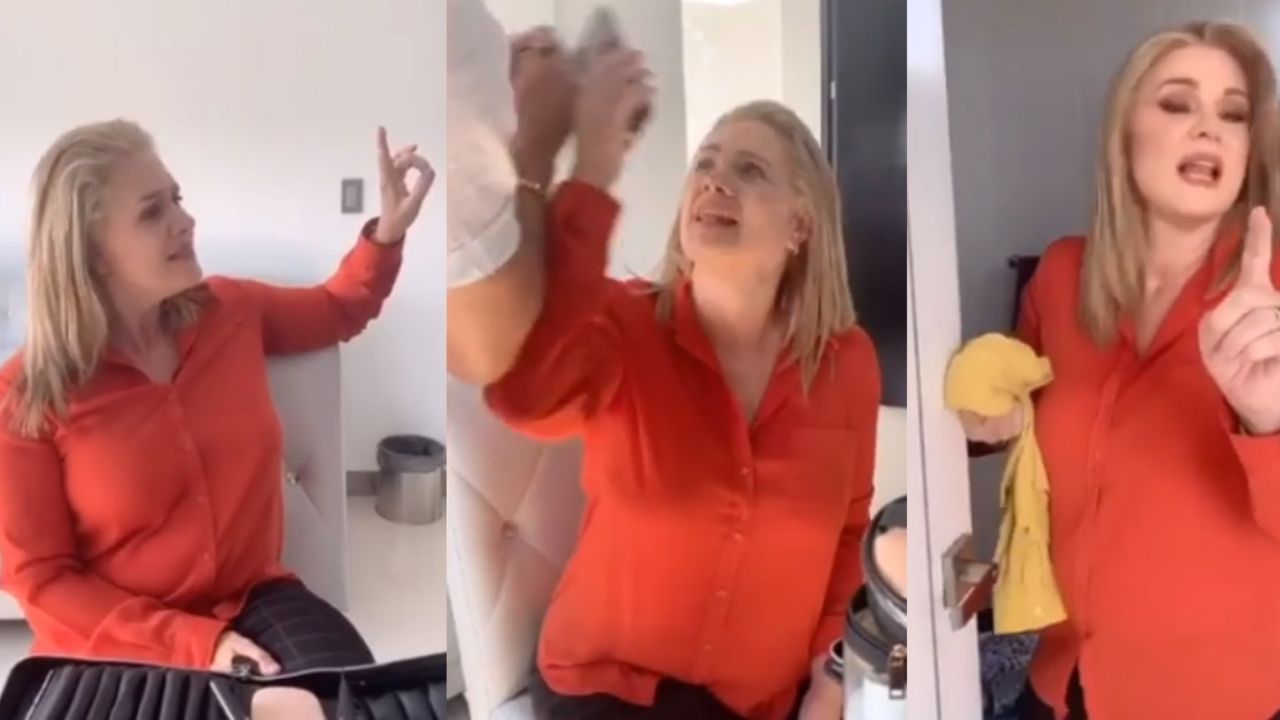 Érika Buenfil es captada al actuar como una “diva” y maltratar a maquillista: “Sucia y gorda”